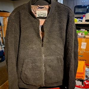 Levi's Men's Fleece Jacket, Black, X-Large (MSRP $160) NWT
